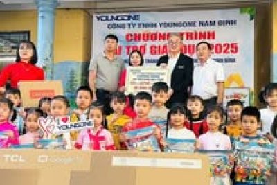 CHƯƠNG TRÌNH TÀI TRỢ GIÁO DỤC 2025 TRƯỜNG MẦM NON THÀNH LỢI PHƯỜNG TRƯỜNG THI – TỈNH NINH BÌNH