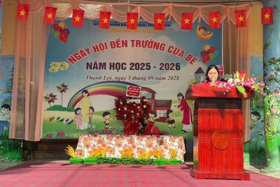 NGÀY HỘI ĐẾN TRƯỜNG CỦA BÉ – NĂM HỌC 2025-2026