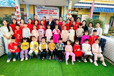 CHƯƠNG TRÌNH TÀI TRỢ GIÁO DỤC 2025 TRƯỜNG MẦM NON THÀNH LỢI, P.TRƯỜNG THI