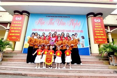 HỘI THI VĂN NGHỆ CHÀO MỪNG NGÀY NHÀ GIÁO VIỆT NAM 20/11 PHƯỜNG TRƯỜNG THI TỈNH NINH BÌNH